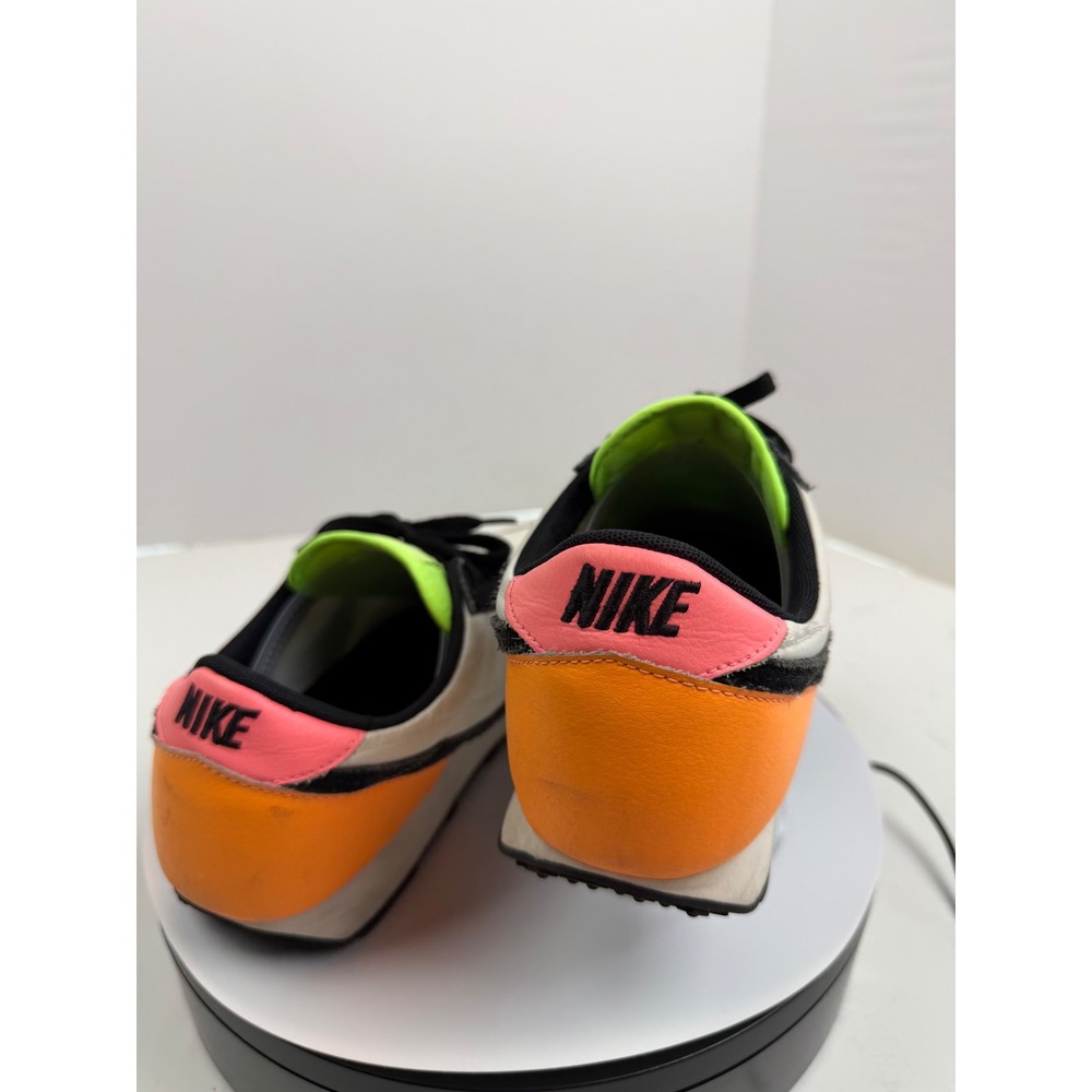 Nike Waffle Black Pink Lime Green Running Walking Tennis Shoe Sneakers Womens 10 - Picture 6 of 16